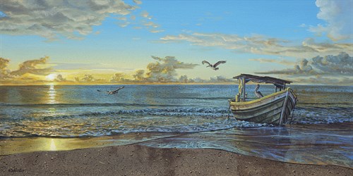 Golden Sunset - Karen Sylvester