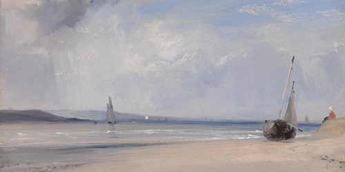 An Estuary in Northern France - Richard Bonington