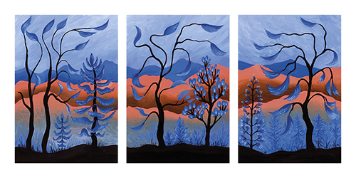Fiery Terrain - Trio - Erika Greenfield