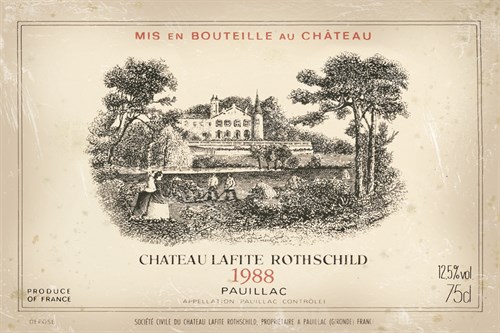 Wine Label II - The Vintage Collection