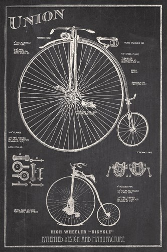 Antique Bicycles I - The Vintage Collection