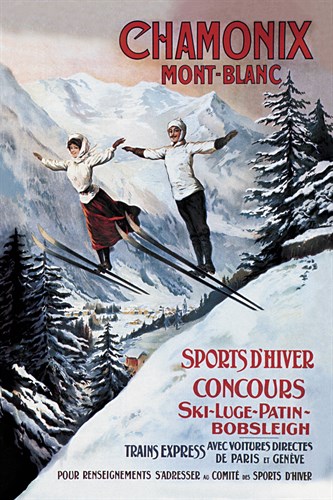 Chamonix Mont-Blanc, Skiing - The Vintage Collection