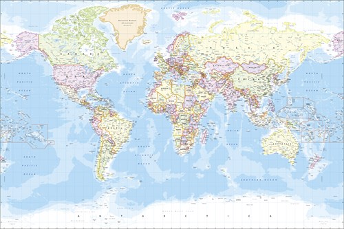 World Map - Max Carter