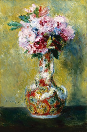 Bouquet in a Vase - Pierre Auguste Renoir