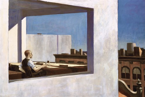 Office in a Small City, 1953 - Edward Hopper