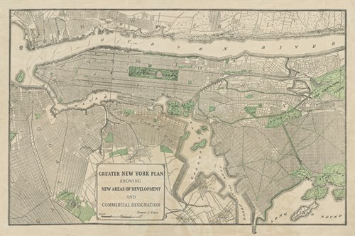 Plan of New York - The Vintage Collection