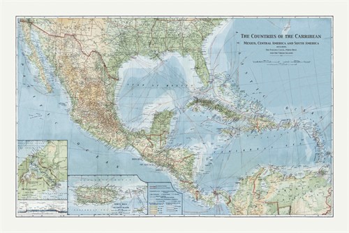 The Countries of the Carribean - The Vintage Collection
