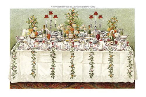 Table Settings - Buffet - The Vintage Collection