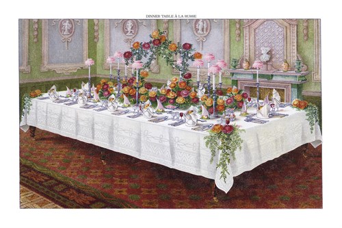 Table Settings - Dinner - The Vintage Collection