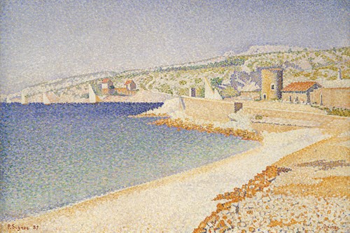 The Jetty at Cassis - Paul Signac