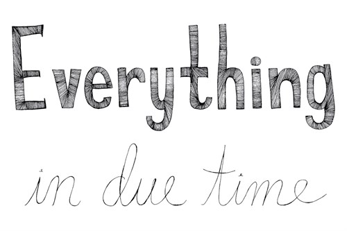 Everything in Due Time - Virginia Kraljevic