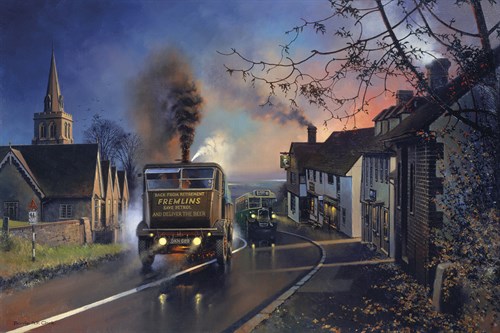 Full Steam and Empty Barrel - Barrie A F Clark