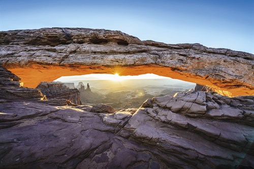 Sunset at Mesa Arch - Berthold Dieckfoss