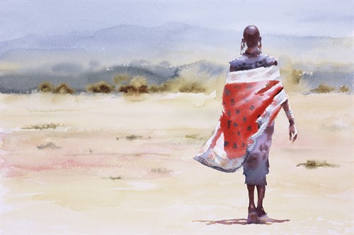 A Girl, Walking - Hazel Soan