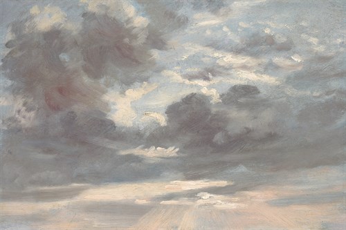 Cloud Study - Stormy Sunset - John Constable
