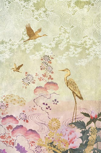 Meditation Cranes - Belle Poesia