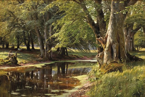 Forest Landscape - Peder Mork Monsted