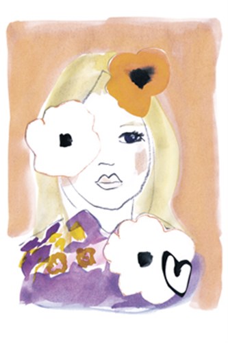Madison with Flowers - Katrien Soeffers