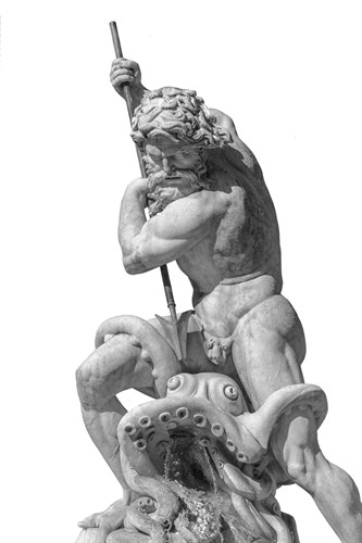 Neptune Impales Octopus - Alan Copson