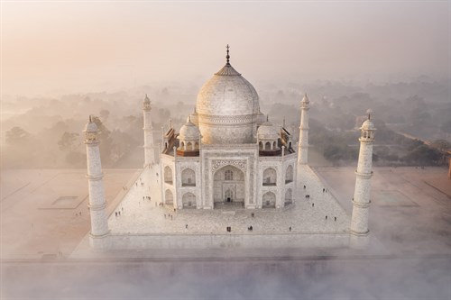 Taj Mahal Haze - Michele Falzone