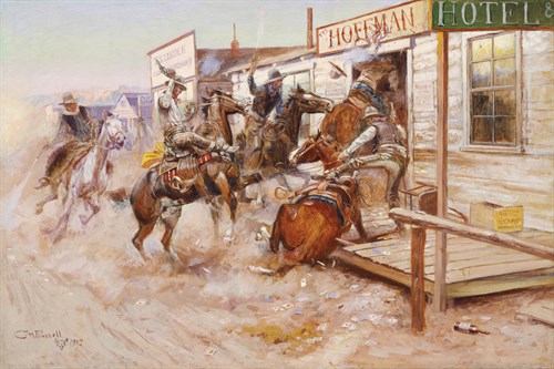 In Without Knocking - Charles Marion Russell