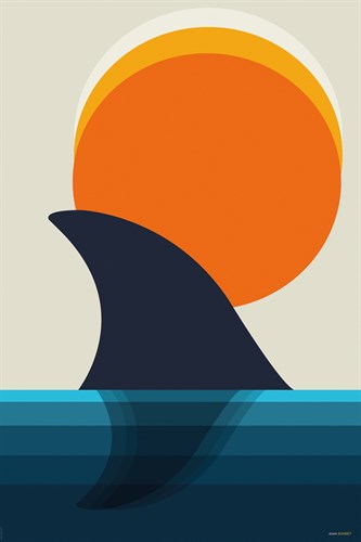 Shark Sunset - Urban Octopus