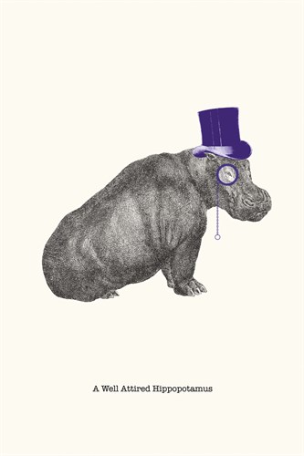 A Well Attired Hippo - Gwen Aspall