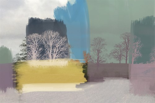 Brushmark Landscape - Sarah Cheyne