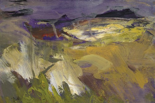 Landscape in Evening Light - Tuema Pattie