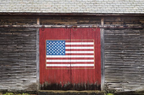 Stars and Stripes - Shack - Walter Bibikow