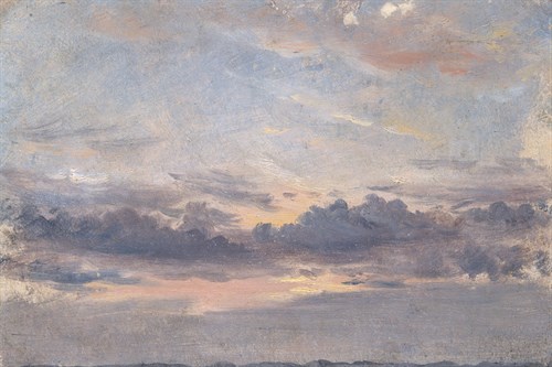 A Cloud Study - Sunset - John Constable