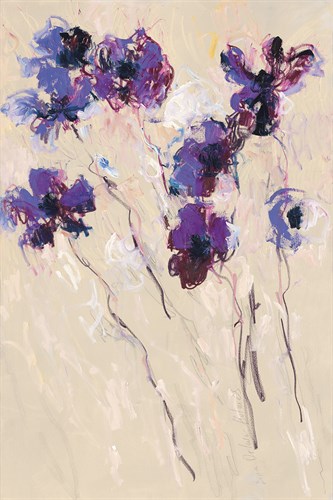 Purple Flowers - Lilia Orlova Holmes