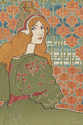The Green Dress - Louis Rhead