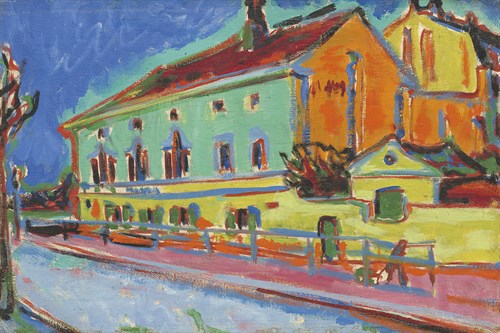 Dance Hall, Bellevue - Ernst Ludwig Kirchner