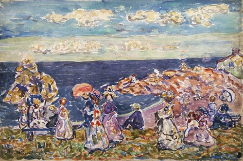 On the Beach - Maurice Prendergast