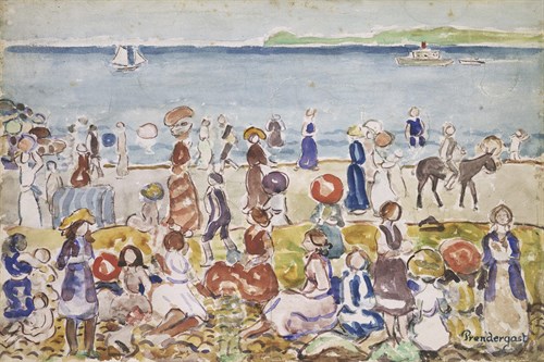 Revere Beach No. 2 - Maurice Prendergast