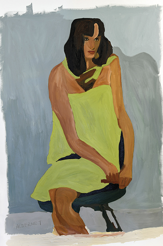 Portrait of Harriet - Rebecca Aldernet