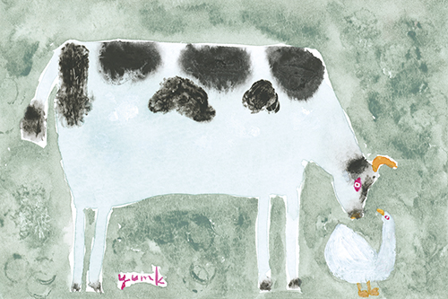 Mystical Beings - Cow and Duck - Yumi Kimura