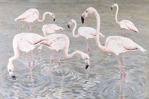Flamingoes - Hilary Armstrong