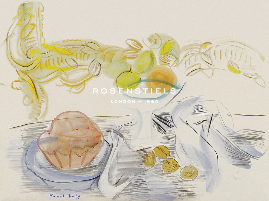Nature Morte à la Brioche et aux Noix - Raoul Dufy