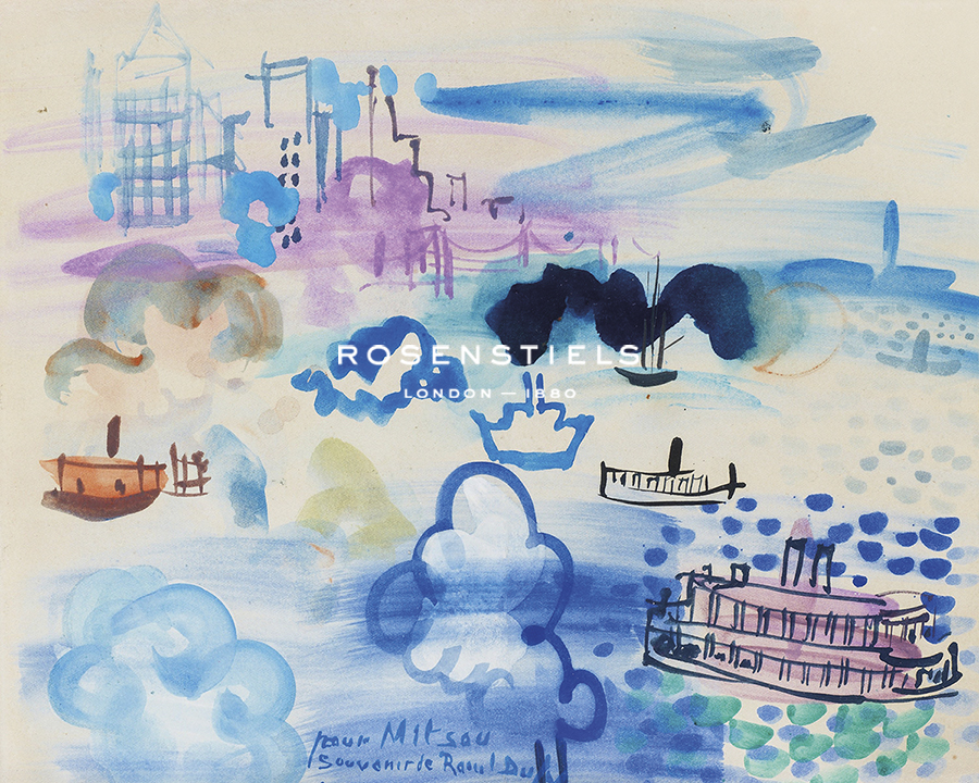 Motif from New York - Raoul Dufy
