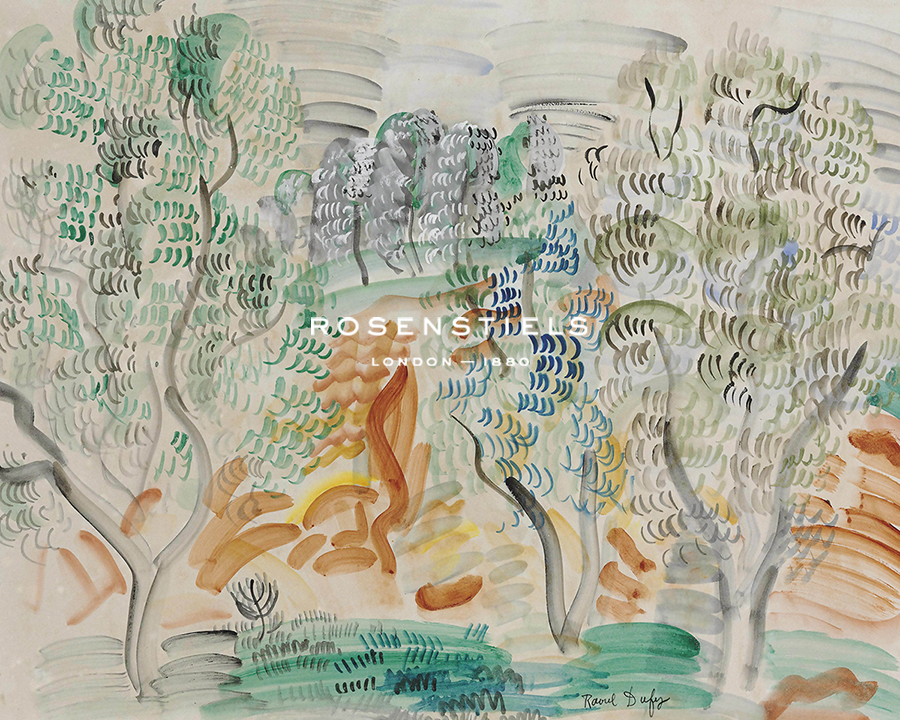 Oliviers - Raoul Dufy