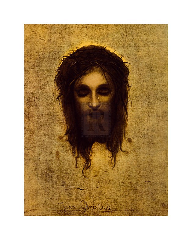 St. Veronica's Handkerchief - Gabriel Cornelius Ritter von Max