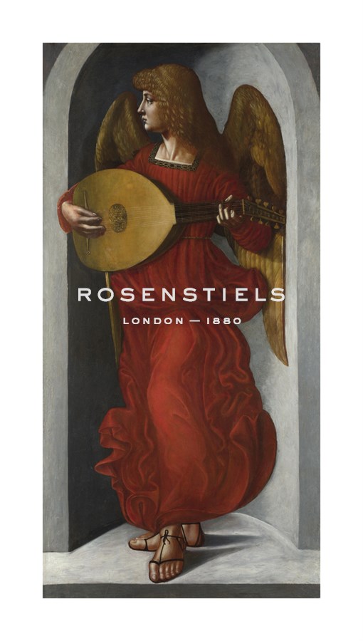 An Angel in Red with a Lute - Leonardo da Vinci