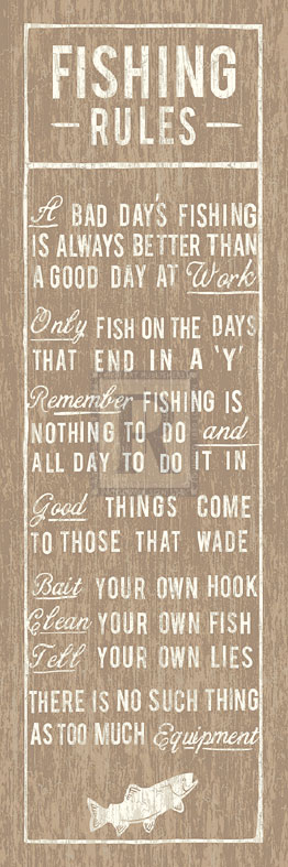 Fishing Rules - The Vintage Collection