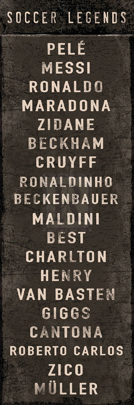 Soccer Legends - The Vintage Collection