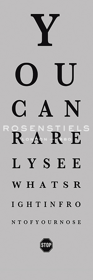 Eye Chart II - The Vintage Collection