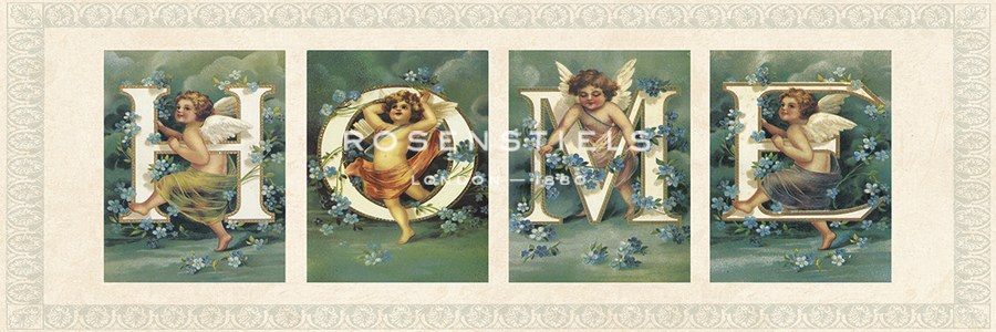 Cherub Typography II - The Vintage Collection