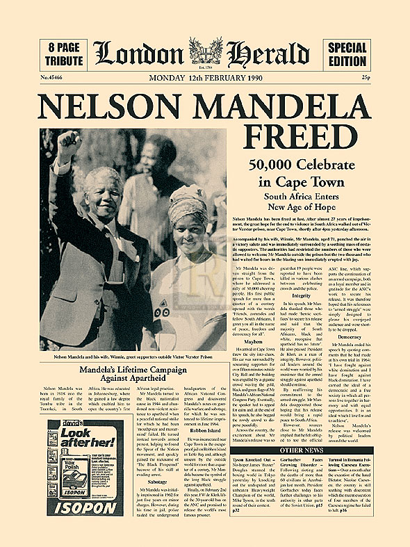 Nelson Mandela Freed - The Vintage Collection