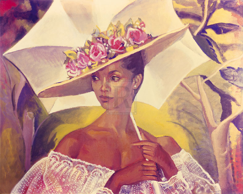 Girl with a Parasol, 1986 - Boscoe Holder